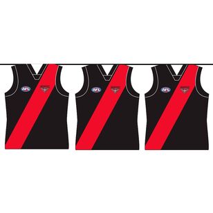 AFL Essendon Bombers Jersey Bunting Multicoloured