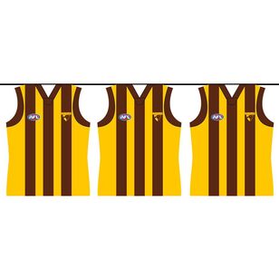 AFL Hawthorn Party Bunting Multicoloured