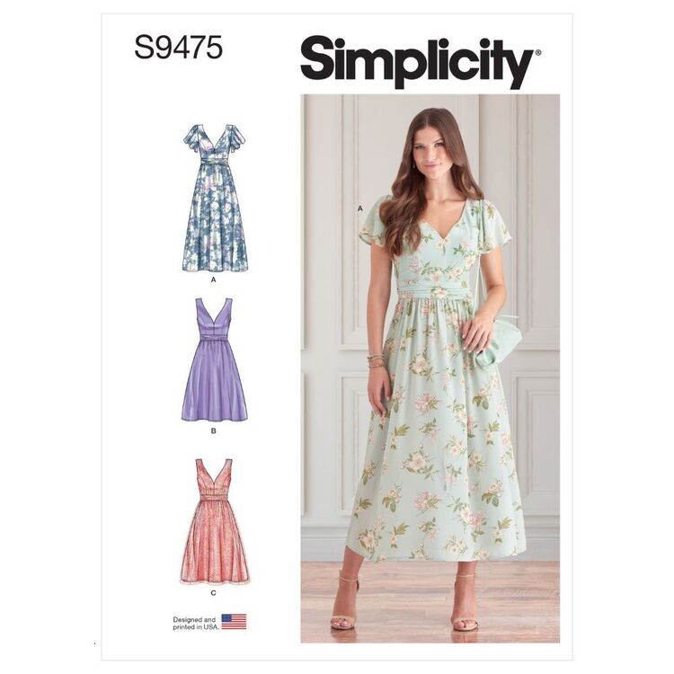 Simplicity Sewing Pattern S9475 Misses' Dresses