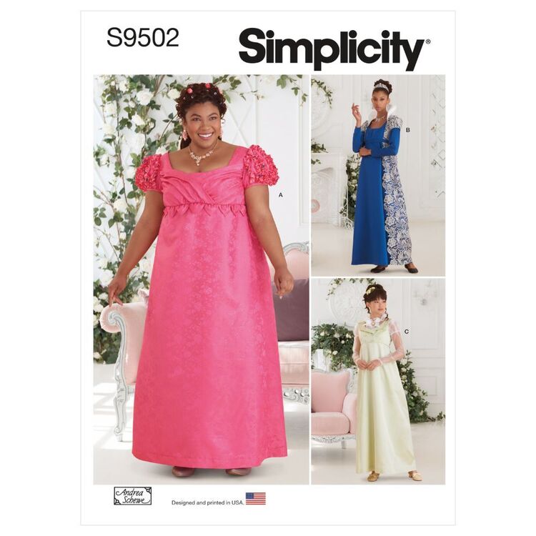 Simplicity Sewing Pattern S9502 Misses' & Women's Costumes