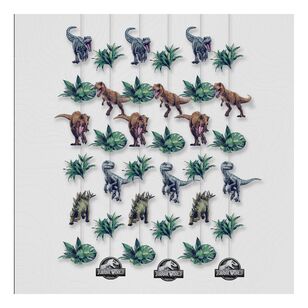 Disney Jurassic Into The Wild String Decorations 6 Pack Multicoloured