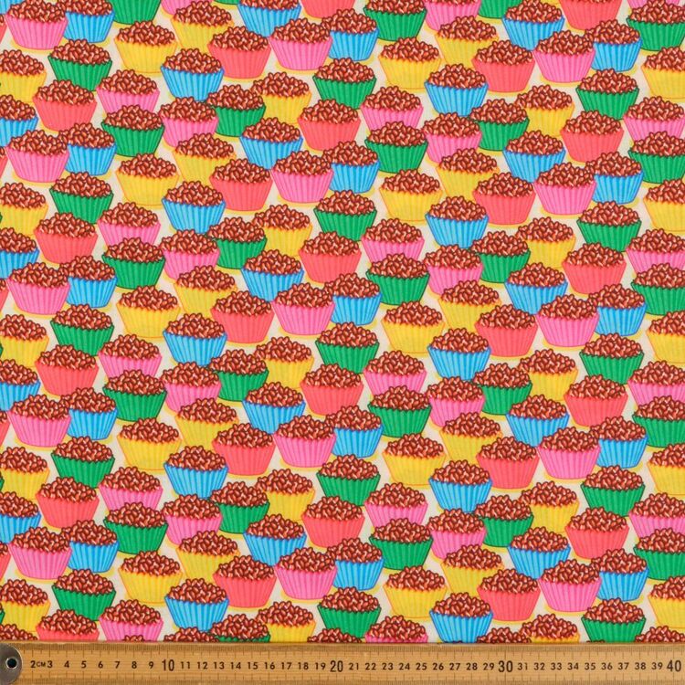 Laura Wayne Chocolate Crackle Printed 112 cm Cotton Fabric Multicoloured 112 cm