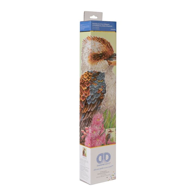 Diamond Dotz Kookaburra & Gum Blossom Kit Multicoloured