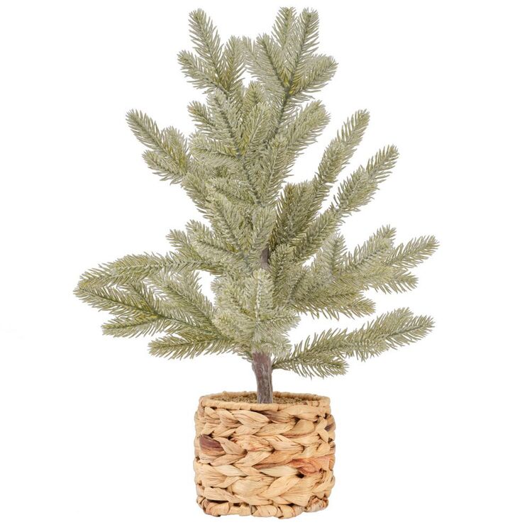 Bouclair Neutral Wonderland Christmas Tree With Woven Pot