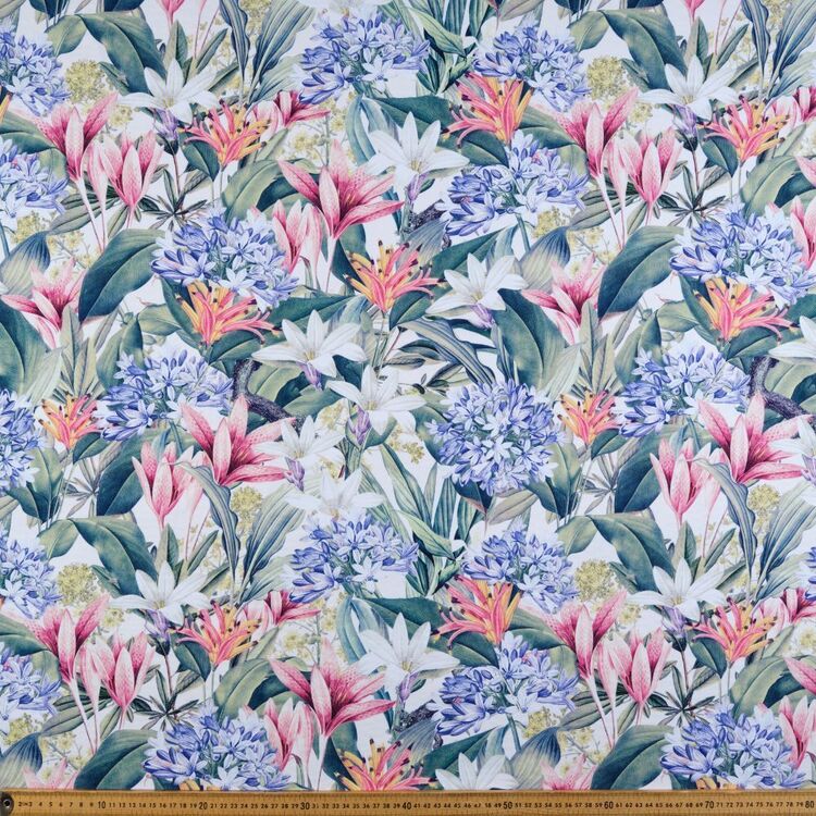 Oasis Floral 150 cm Cotton Canvas