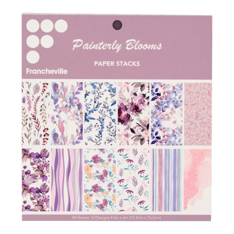 Francheville Painterly Floral Paper Pad