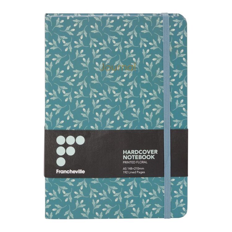 Francheville Hard Cover A5 Notebook Printed Floral A5