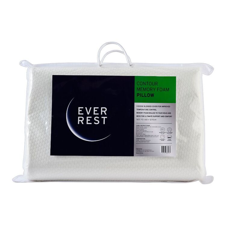 Everest High Contour Memory Foam Pillow