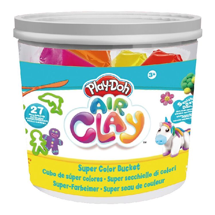 Play-Doh Air Clay Super Colour Bucket