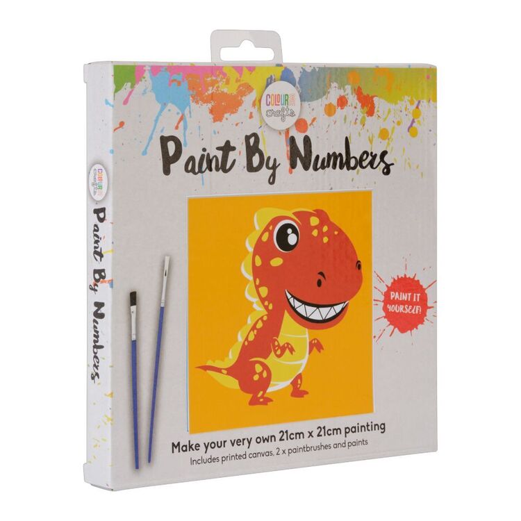 Colourme Dinosaur Spinasaurus Paint By Numbers Kit