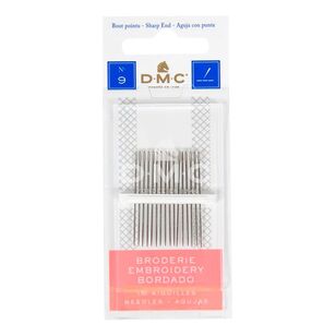 DMC Size 9 Embroidery Needle 16 Pack