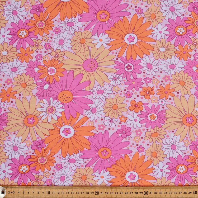 Floral Printed 148 cm EcoVero Viscose Elastane Jersey Fabric