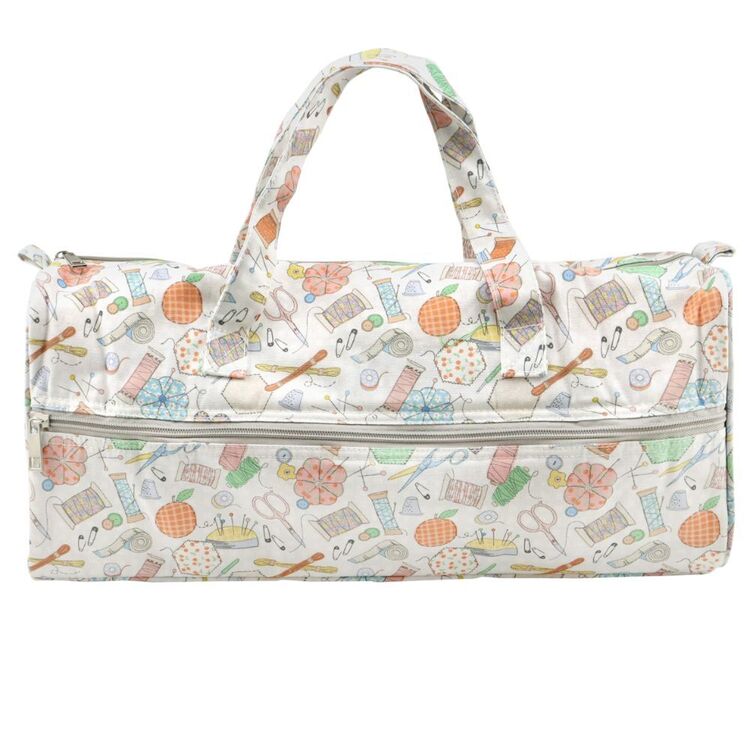 Sew Easy Notions Printed Knitting Hold All Bag