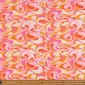 Marble Printed 148 cm Organic Cotton Elastane Jersey Fabric Pink & Orange 148 cm