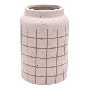 Ombre Home Sun Drenched Summer Pink Ceramic Vase I Pink 8 x 12 cm