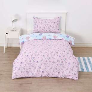My Little Pony Clouds Quilt Cover Set Blue