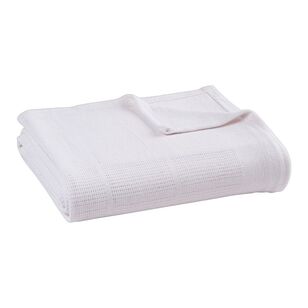KOO Cellular Blanket White