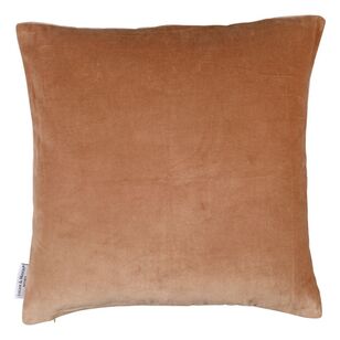 Logan & Mason Home Taylor Linen Velvet Cushion Beige 50 x 50 cm