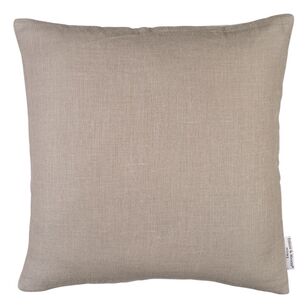 Logan & Mason Home Taylor Linen Velvet Cushion Grey 50 x 50 cm