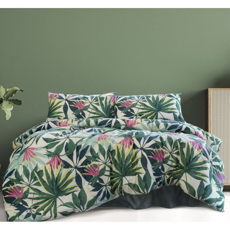 Emerald Hill Sunday Palm Comforter Set