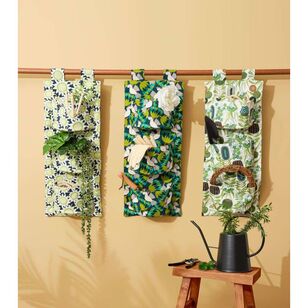Jocelyn Proust Cockatoo 150 cm Cotton Fabric Navy & Multicoloured 150 cm