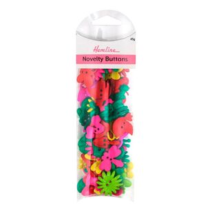 Hemline Garden Novelty Buttons 45 g Pack Multicoloured 45 g