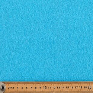 Plain 90cm Wool Blend Felt Fabric Blue 90 cm