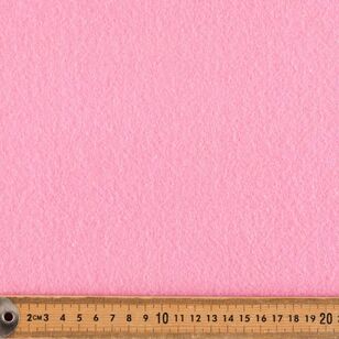 Plain 90cm Wool Blend Felt Fabric Pink 90 cm