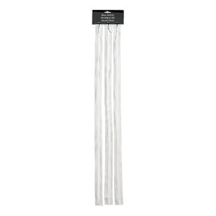 Timber & Thread Closed End Invisible Zip 3 Pack White 56 cm