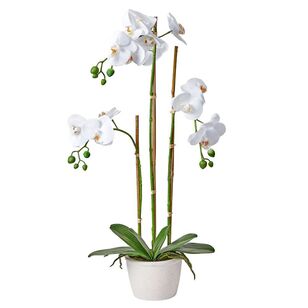 Speckle Planter Pot White 70 cm