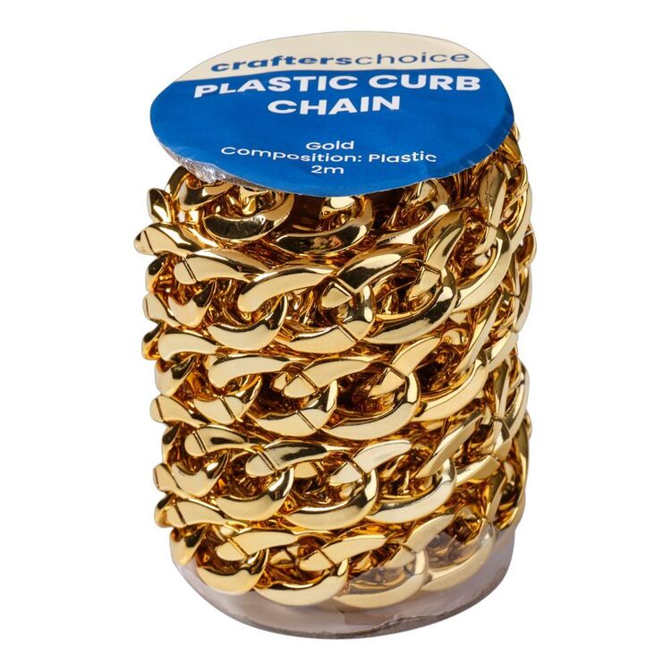 Crafter's Choice Gold Curb Chain