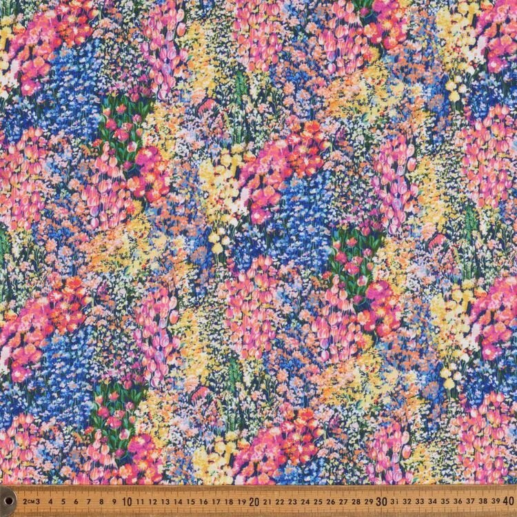 Robert Kaufman Painterly Blossoms Printed 112 cm Cotton Fabric