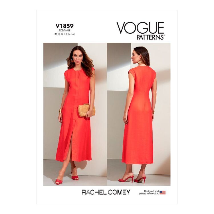 Vogue Sewing Pattern V1859 Misses' Dress