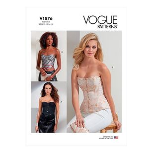 Vogue Sewing Pattern V1876 Misses' Corsets