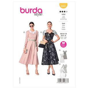 Burda Style Sewing Pattern B6042 Misses' Dress 10-18 (34-44)