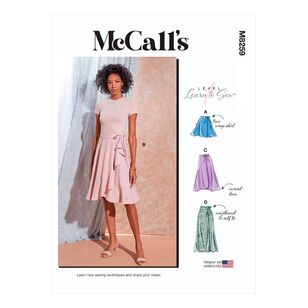 McCall's Sewing Pattern M8259 Misses' Skirts