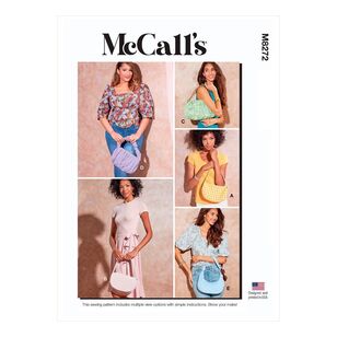 McCall's Sewing Pattern M8272 Purses One Size