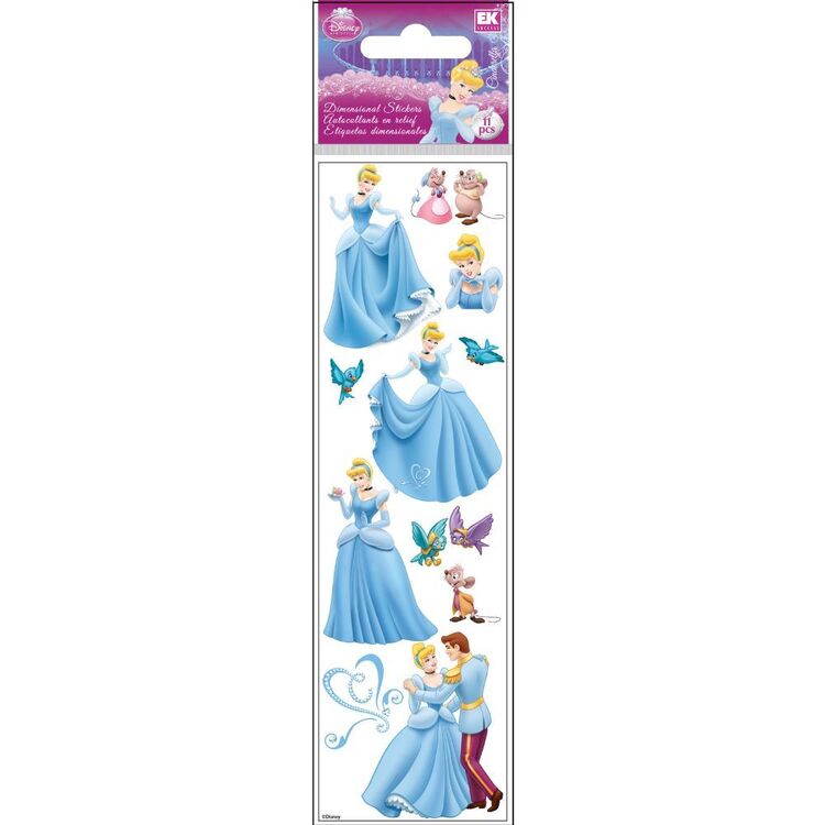 American Crafts Disney Cinderella Stickers