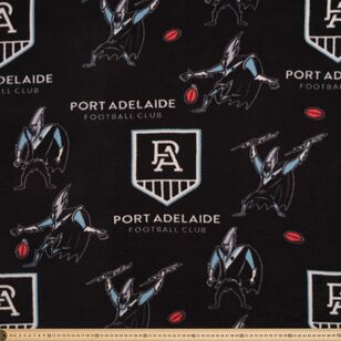 Port Adelaide AFL 148 cm Polyester Fleece Multicoloured 148 cm