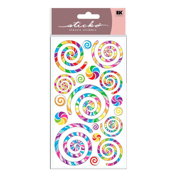 American Crafts Sticko Swirls & Twirls Stickers