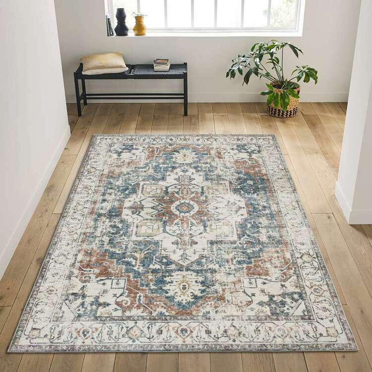 Elme Rugs KOO Azmi Elme Patterned Floor Rug Multicoloured 230 x 160 cm ...