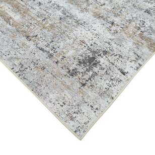 KOO Azmi Bram Patterned Floor Rug Grey 160 x 230 cm