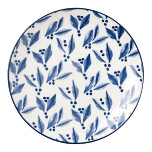 Casa Domani Leccino Side Plate 20cm Blue & White 20 cm