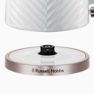 Russell Hobbs Groove Kettle White 1.7 L