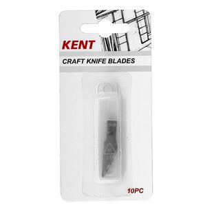 Kent Craft Knife Blades 10 Pack Multicoloured