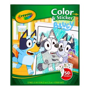 Crayola Bluey Colour & Sticker Set Multicoloured