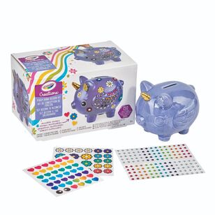 Crayola Creations Piggy Bank Design Kit Multicoloured