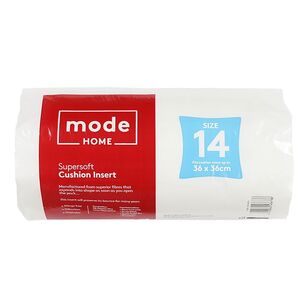 Mode Home Cushion Size 14 Insert White 36 x 36 cm