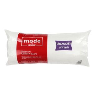 Mode Home Breakfast Cushion Insert 35 x 58 cm White 35 x 58 cm