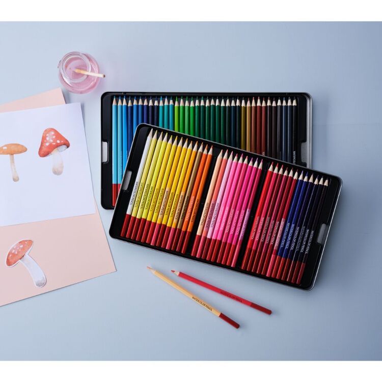 Art Saver Watercolour Pencils Tin 72 Pack